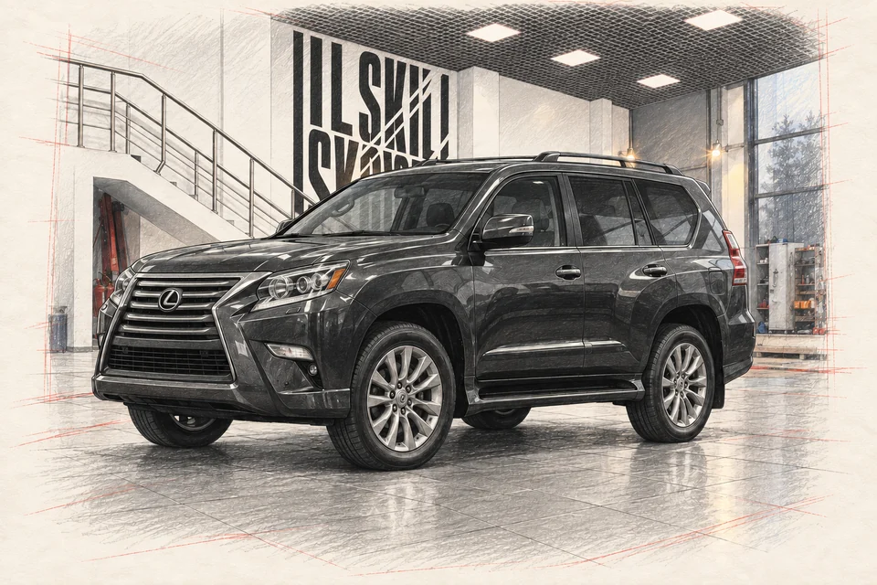 Lexus GX 460, второе поколение после обновления