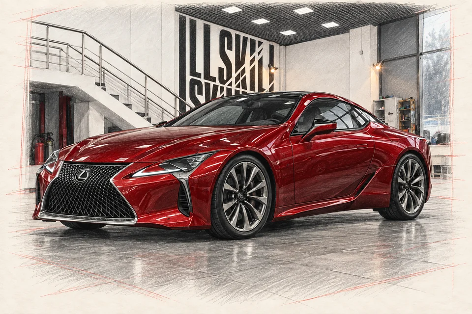 Lexus LC 500, купе