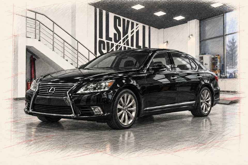 Lexus LS 460, четвёртое поколение