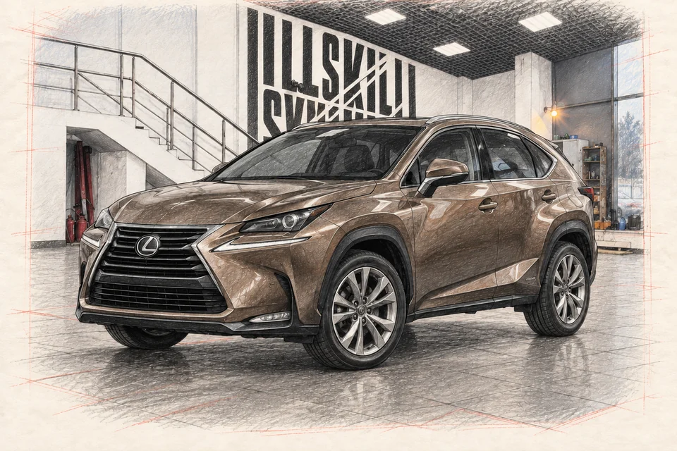 Lexus NX, первое поколение